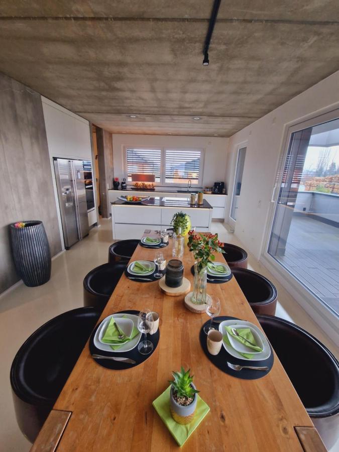 Ferienwohnung Exklusives Design-Penthouse Mc1 Seligenstadt Exterior foto