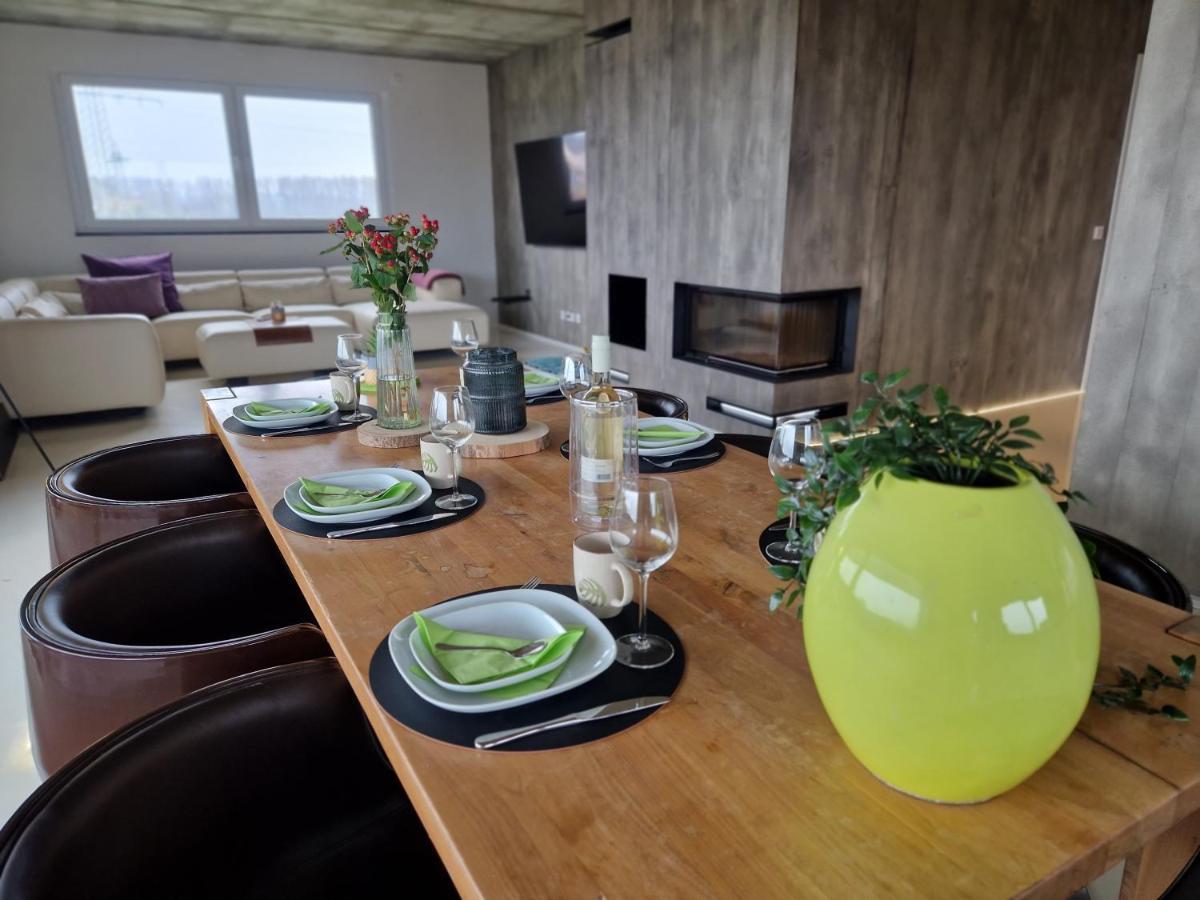 Ferienwohnung Exklusives Design-Penthouse Mc1 Seligenstadt Exterior foto