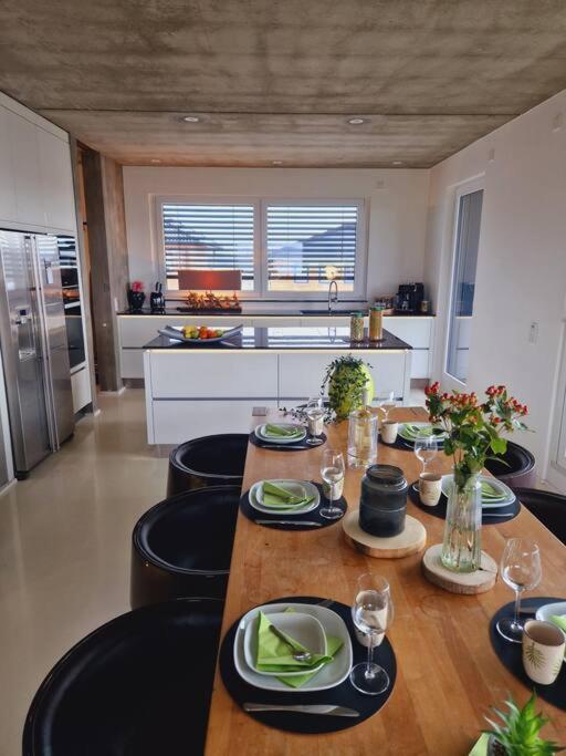 Ferienwohnung Exklusives Design-Penthouse Mc1 Seligenstadt Exterior foto
