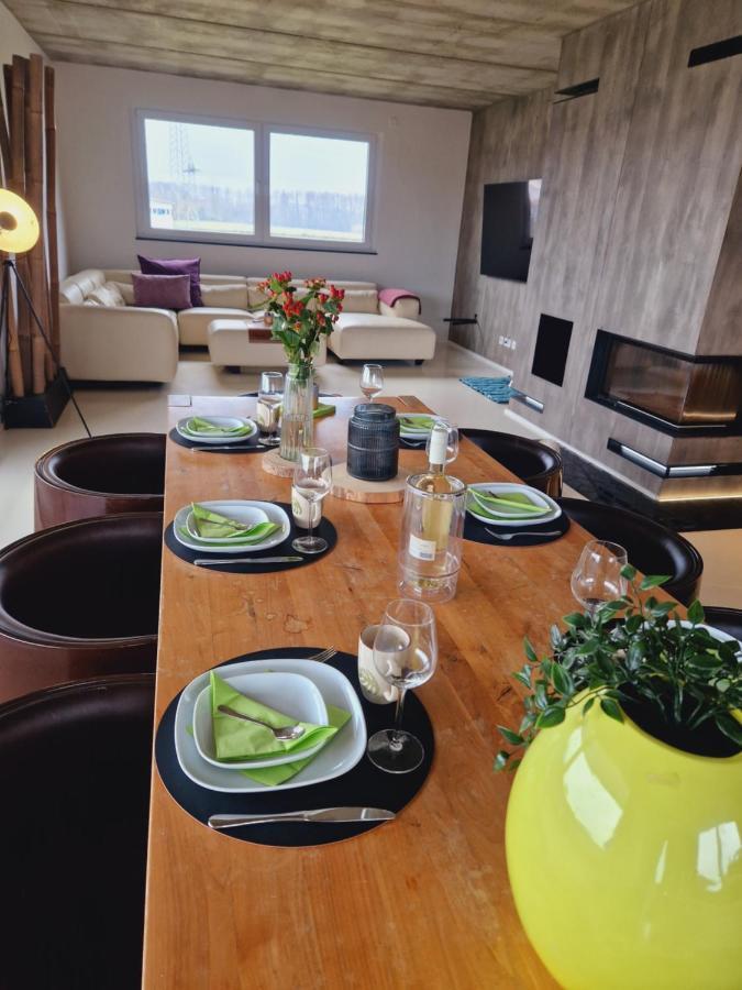Ferienwohnung Exklusives Design-Penthouse Mc1 Seligenstadt Exterior foto