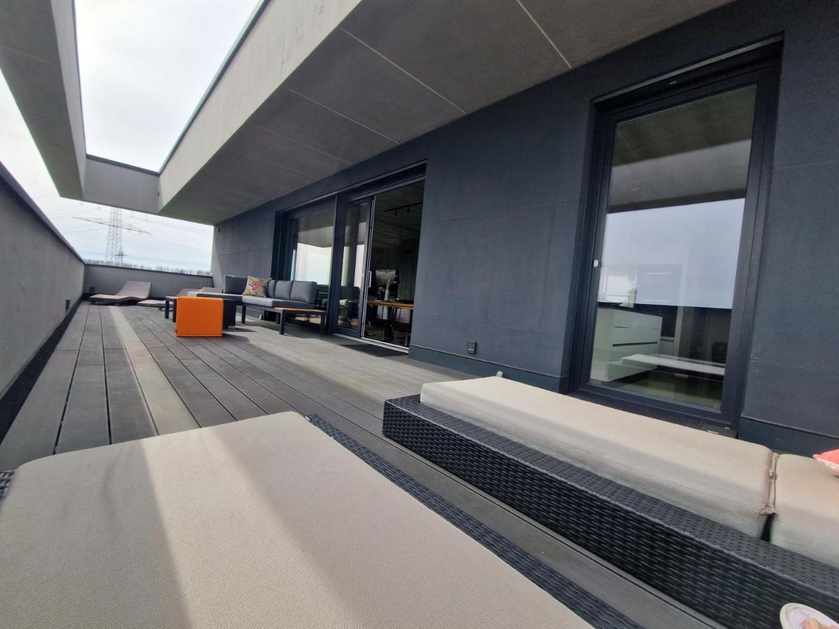 Ferienwohnung Exklusives Design-Penthouse Mc1 Seligenstadt Exterior foto